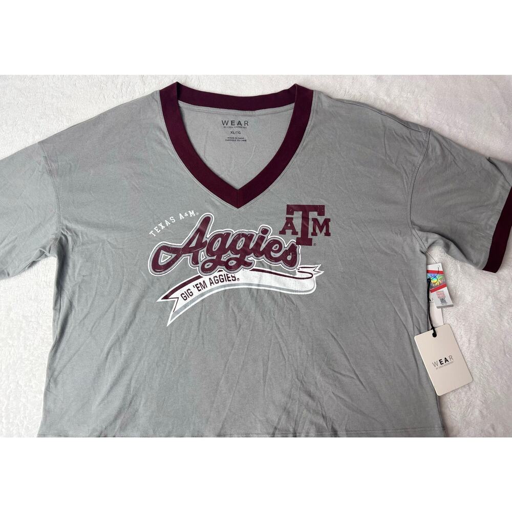 Wear By Erin Andrews - Women’s XL Texas A&M Aggies Tee Shirt NWTs